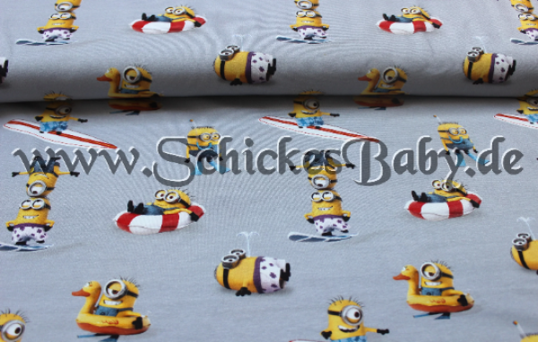 B- Ware Jersey - Sommer-Minions - Grau